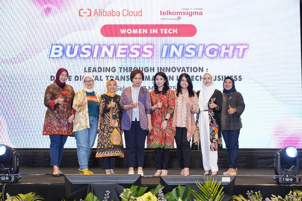 Telkomsigma Gandeng Alibaba Cloud Selenggarakan Event Women in Tech